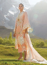 D#1B Crimson Luxury Emb Lawn Collection 623